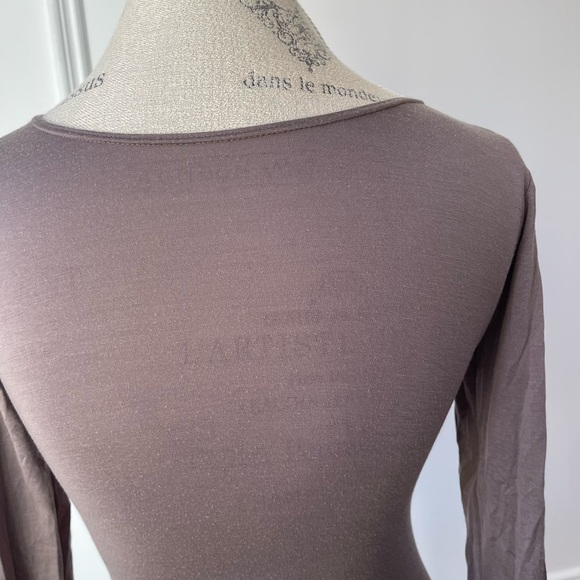 Uniqlo HEATTECH Brown Long Sleeve Top - Picture 4 of 6